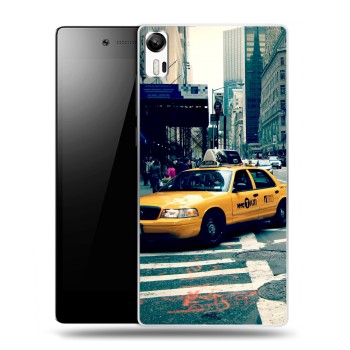Дизайнерский силиконовый чехол для Lenovo Vibe Shot Нью-Йорк (на заказ)