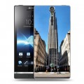 Дизайнерский пластиковый чехол для Sony Xperia S Нью-Йорк