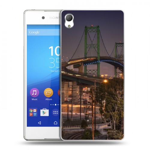 Дизайнерский пластиковый чехол для Sony Xperia Z3+ Нью-Йорк