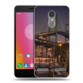 Дизайнерский силиконовый чехол для Lenovo K6 Нью-Йорк