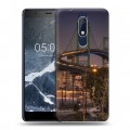 Дизайнерский пластиковый чехол для Nokia 5.1 Нью-Йорк