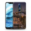 Дизайнерский пластиковый чехол для Nokia 5.1 Plus Нью-Йорк