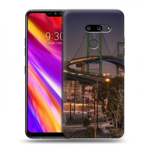 Дизайнерский пластиковый чехол для LG G8 ThinQ Нью-Йорк