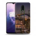 Дизайнерский пластиковый чехол для OnePlus 7 Нью-Йорк