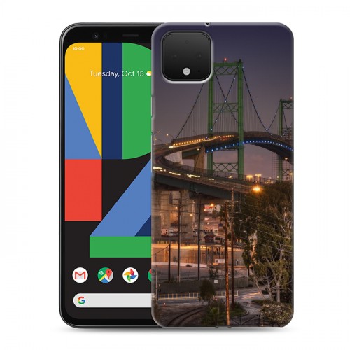 Дизайнерский пластиковый чехол для Google Pixel 4 XL Нью-Йорк