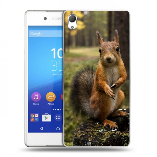 Дизайнерский пластиковый чехол для Sony Xperia Z3+ Грызуны