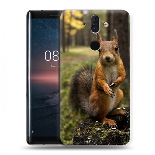 Дизайнерский пластиковый чехол для Nokia 8 Sirocco Грызуны