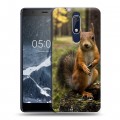 Дизайнерский пластиковый чехол для Nokia 5.1 Грызуны