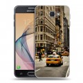 Дизайнерский пластиковый чехол для Samsung Galaxy J5 Prime Нью-Йорк