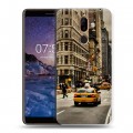 Дизайнерский пластиковый чехол для Nokia 7 Plus Нью-Йорк