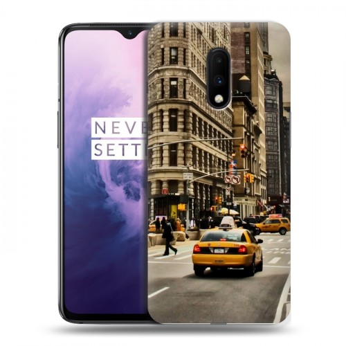 Дизайнерский пластиковый чехол для OnePlus 7 Нью-Йорк