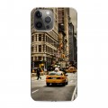 Дизайнерский силиконовый чехол для Iphone 12 Pro Max Нью-Йорк