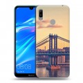 Дизайнерский пластиковый чехол для Huawei Y6 (2019) Нью-Йорк