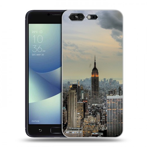 Дизайнерский силиконовый чехол для ASUS ZenFone 4 Pro Нью-Йорк