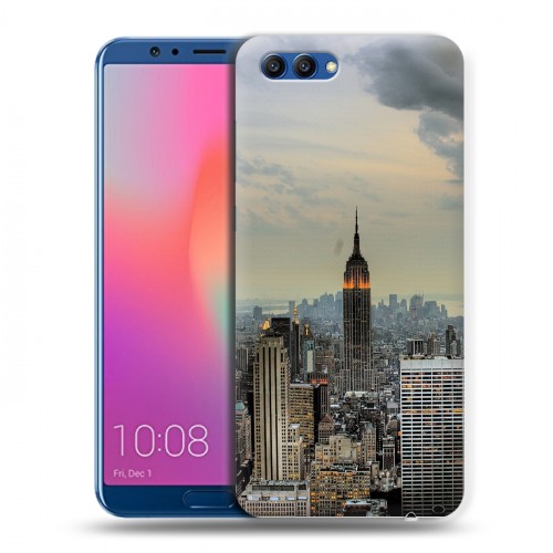 Дизайнерский пластиковый чехол для Huawei Honor View 10 Нью-Йорк