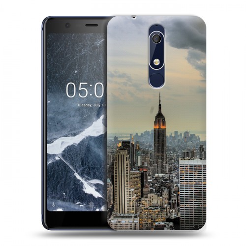 Дизайнерский пластиковый чехол для Nokia 5.1 Нью-Йорк