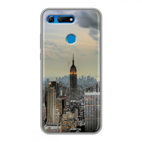 Дизайнерский пластиковый чехол для Huawei Honor View 20 Нью-Йорк