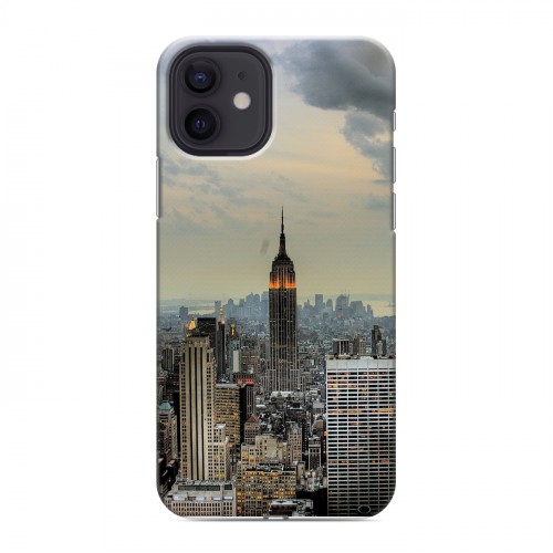 Дизайнерский силиконовый чехол для Iphone 12 Нью-Йорк