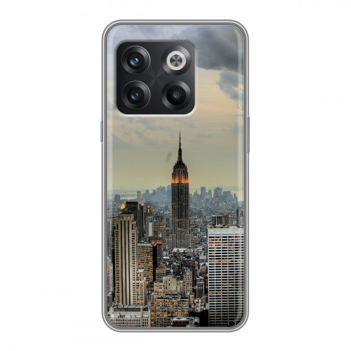Дизайнерский силиконовый чехол для OnePlus 10T Нью-Йорк