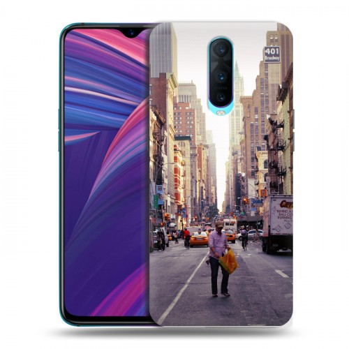 Дизайнерский пластиковый чехол для OPPO RX17 Pro Нью-Йорк