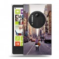 Дизайнерский пластиковый чехол для Nokia Lumia 1020 Нью-Йорк