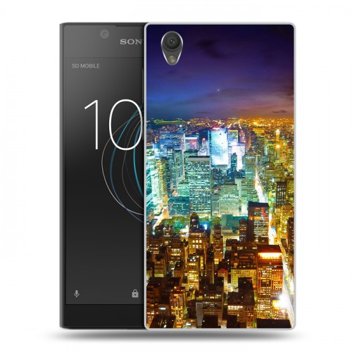 Дизайнерский пластиковый чехол для Sony Xperia L1 Нью-Йорк