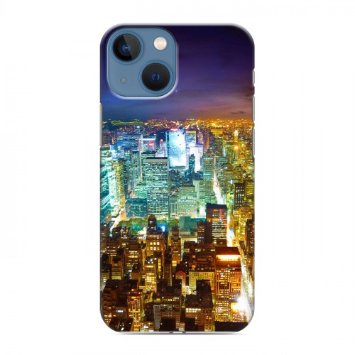 Дизайнерский пластиковый чехол для Iphone 13 Mini Нью-Йорк