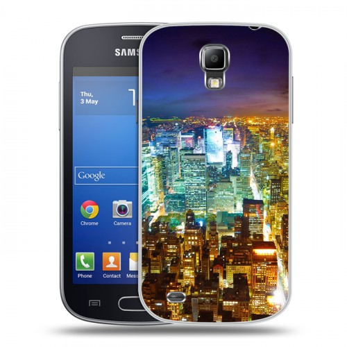 Дизайнерский пластиковый чехол для Samsung Galaxy S4 Active Нью-Йорк