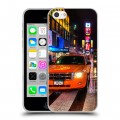 Дизайнерский пластиковый чехол для Iphone 5c Нью-Йорк