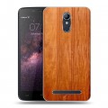 Дизайнерский силиконовый чехол для Homtom HT17 Дерево