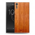 Дизайнерский пластиковый чехол для Sony Xperia XZs Дерево