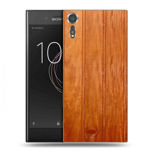 Дизайнерский пластиковый чехол для Sony Xperia XZs Дерево