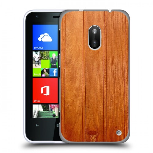 Дизайнерский пластиковый чехол для Nokia Lumia 620 Дерево