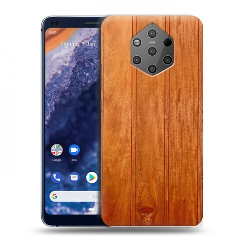 Дизайнерский пластиковый чехол для Nokia 9 PureView Дерево