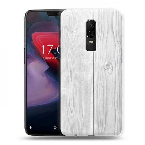 Дизайнерский пластиковый чехол для OnePlus 6 Дерево