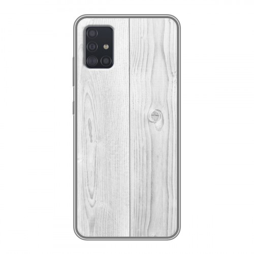 Дизайнерский силиконовый чехол для Samsung Galaxy A51 Дерево