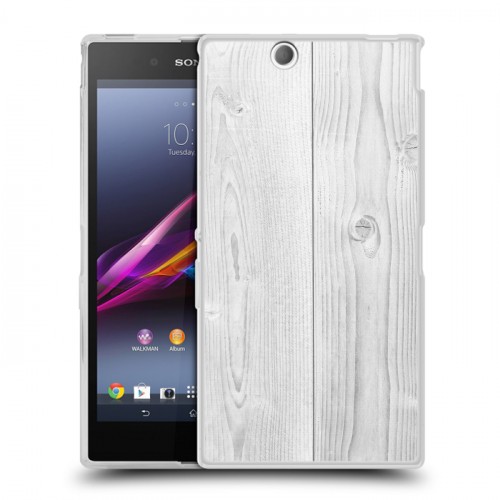 Дизайнерский пластиковый чехол для Sony Xperia Z Ultra  Дерево