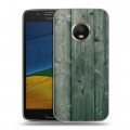 Дизайнерский силиконовый чехол для Lenovo Moto G5 Дерево