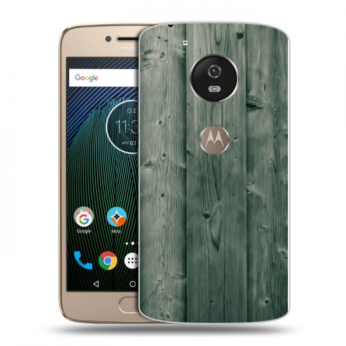 Дизайнерский силиконовый чехол для Motorola Moto G5s Дерево