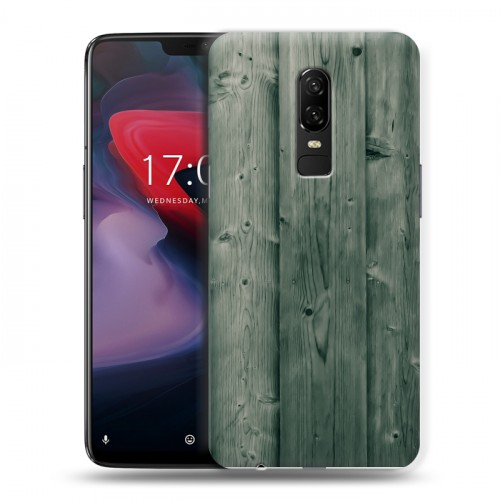 Дизайнерский пластиковый чехол для OnePlus 6 Дерево