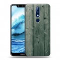 Дизайнерский пластиковый чехол для Nokia 5.1 Plus Дерево