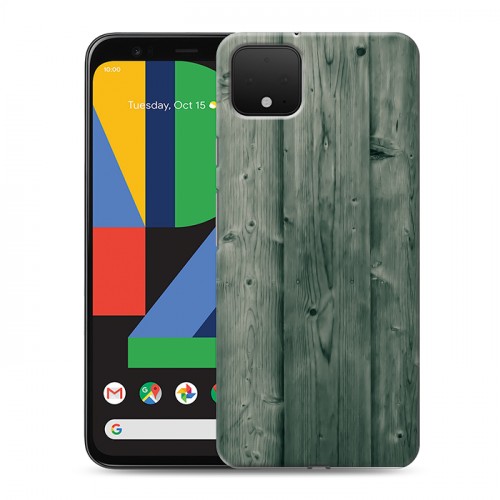 Дизайнерский пластиковый чехол для Google Pixel 4 XL Дерево