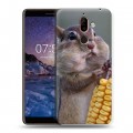 Дизайнерский пластиковый чехол для Nokia 7 Plus Грызуны