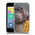 Дизайнерский пластиковый чехол для Nokia Lumia 530 Грызуны