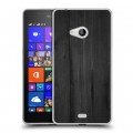 Дизайнерский пластиковый чехол для Microsoft Lumia 540 Дерево