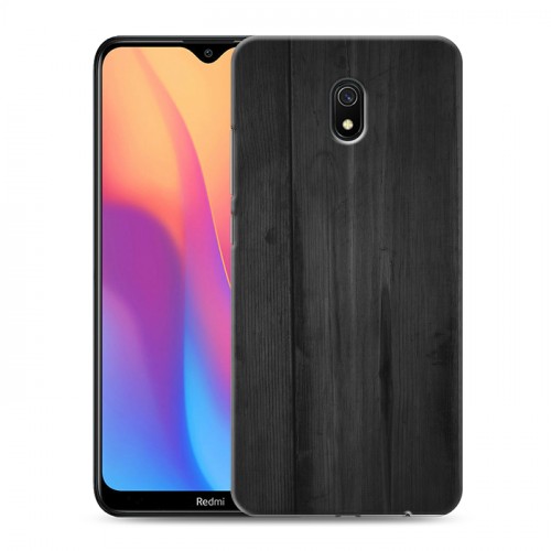 Дизайнерский силиконовый с усиленными углами чехол для Xiaomi RedMi 8A Дерево