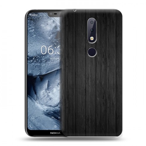 Дизайнерский пластиковый чехол для Nokia 6.1 Plus Дерево