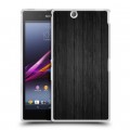 Дизайнерский пластиковый чехол для Sony Xperia Z Ultra  Дерево