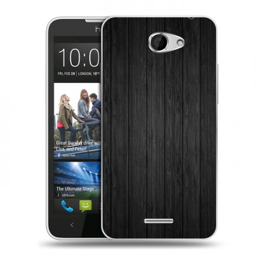 Дизайнерский пластиковый чехол для HTC Desire 516 Дерево