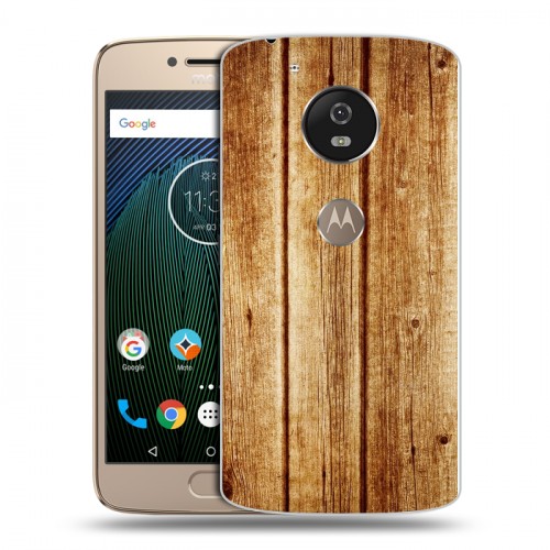 Дизайнерский силиконовый чехол для Motorola Moto G5s Дерево